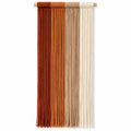 Arazzo da parete 50 x 100 cm in cotone multicolore con asta in legno stile boho